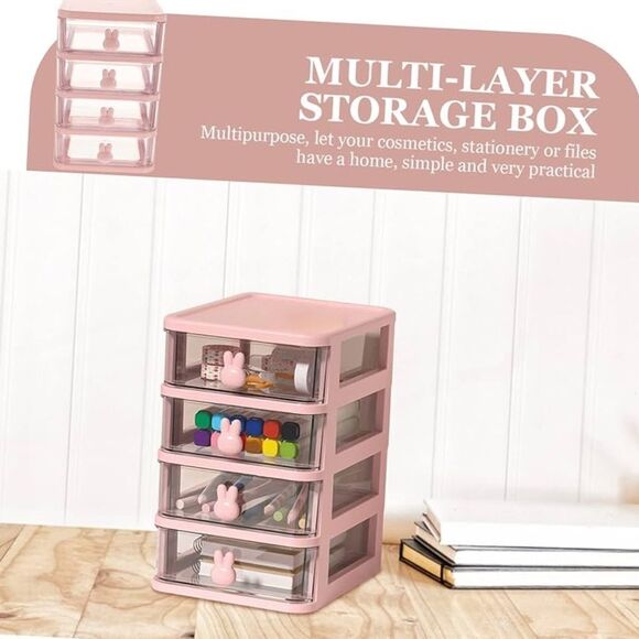 Mini Multi-Level Storage Box w/ Bunny Ears - Picture 8 of 12